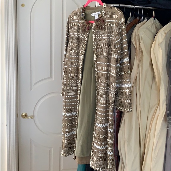 Oscar de la Renta Jackets & Blazers - 100% Authentic Oscar de la Renta coat leather